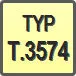 Piktogram - Typ: T.3574